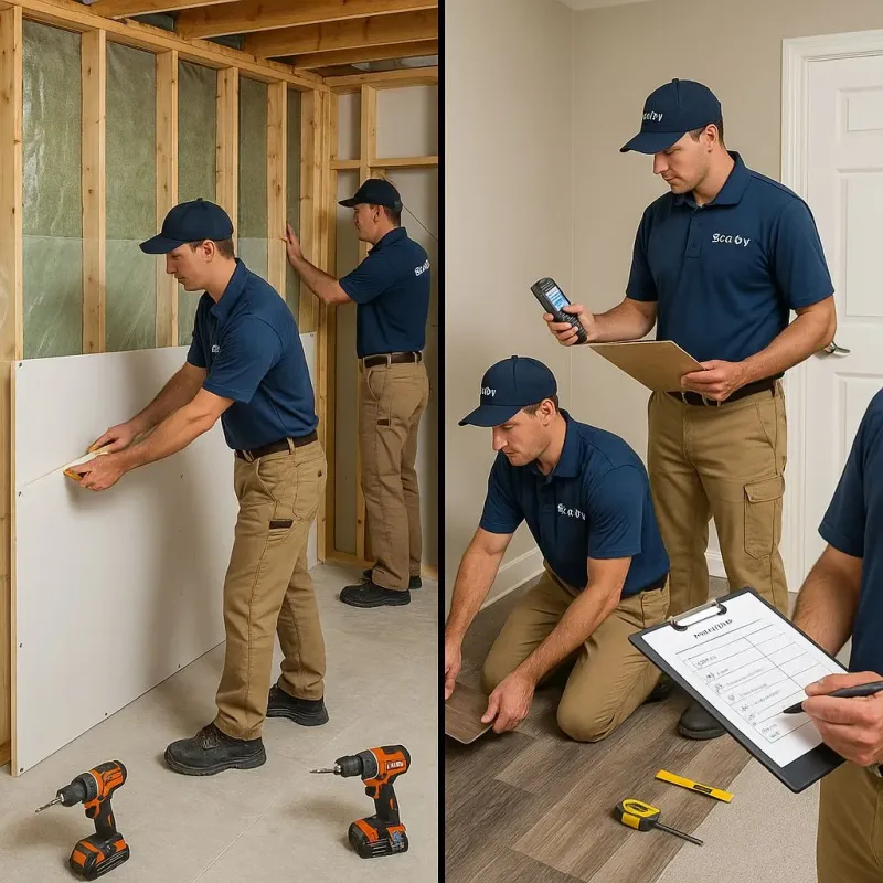 Repairs and Reconstruction process in Biscoe, NC